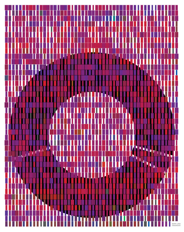 Seed Phrase Words Visualization RGBCSV White Edition