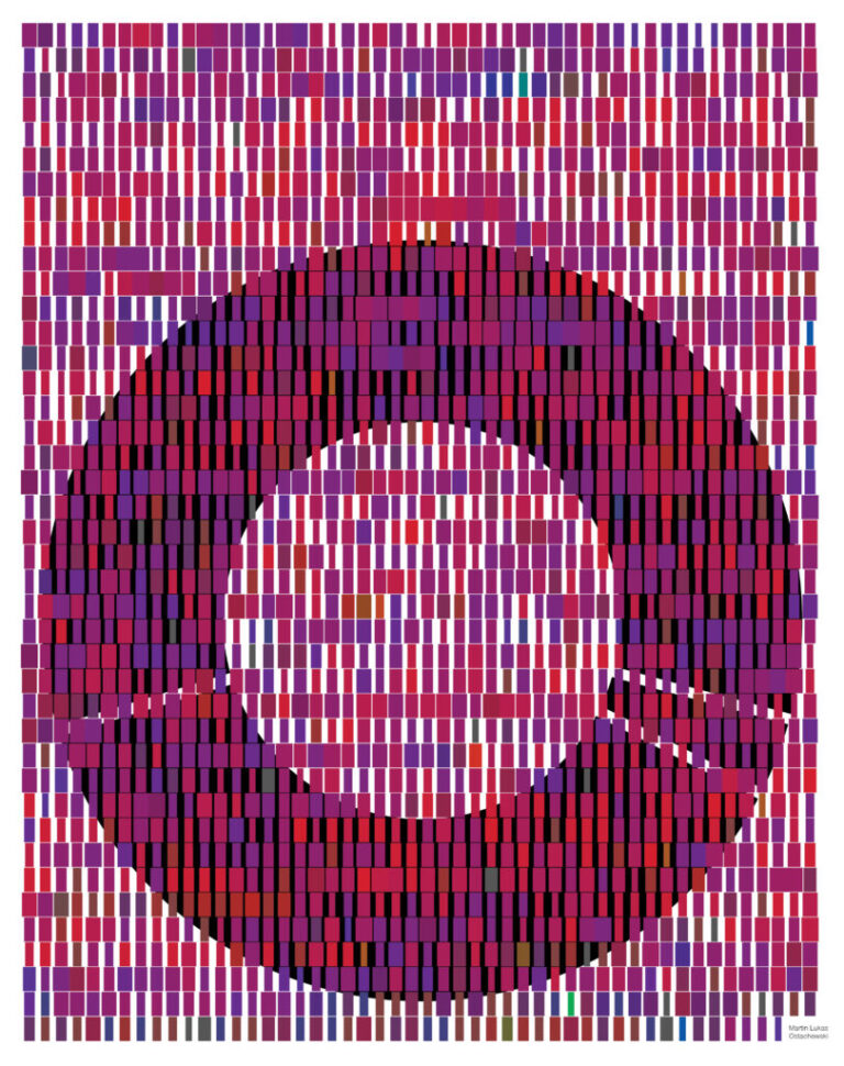 Seed Phrase Words Visualization RGBCSV White Edition