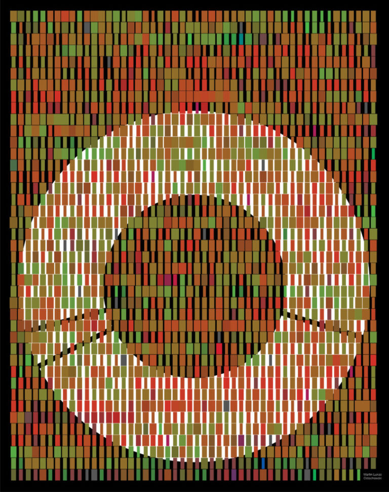 Seed Phrase Words Visualization RGBCVS Black Edition