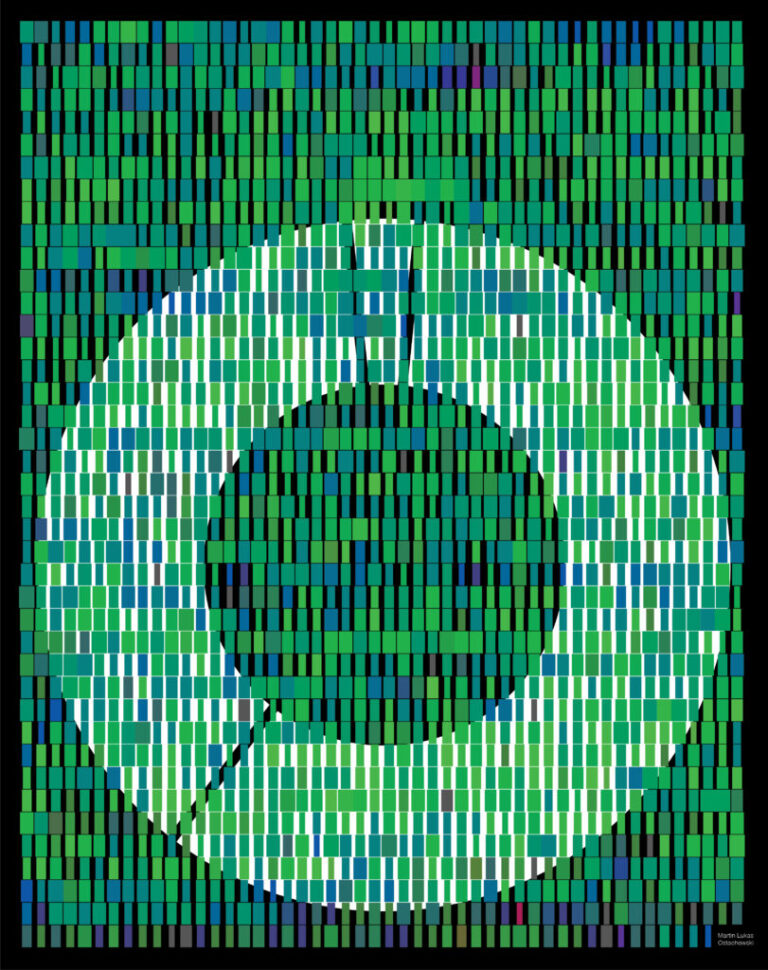 Seed Phrase Words Visualization RGBSCV Black Edition