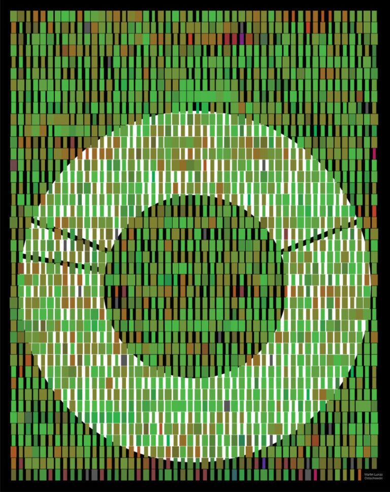 Seed Phrase Words Visualization RGBVCS Black Edition