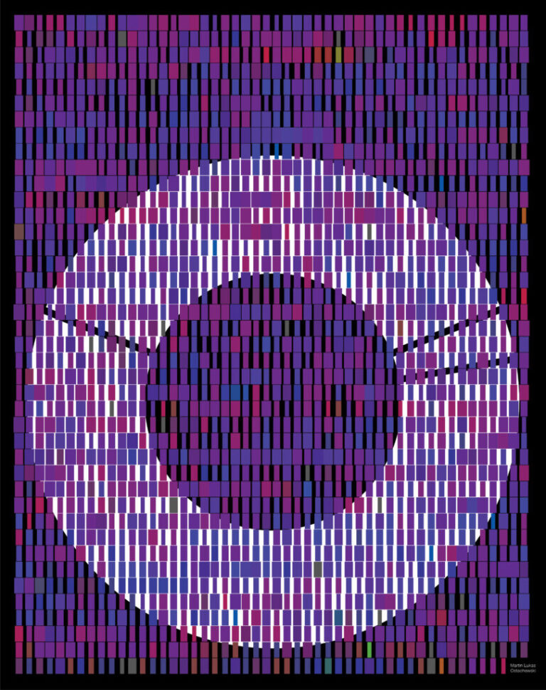 Seed Phrase Words Visualization RGBVSC Black Edition