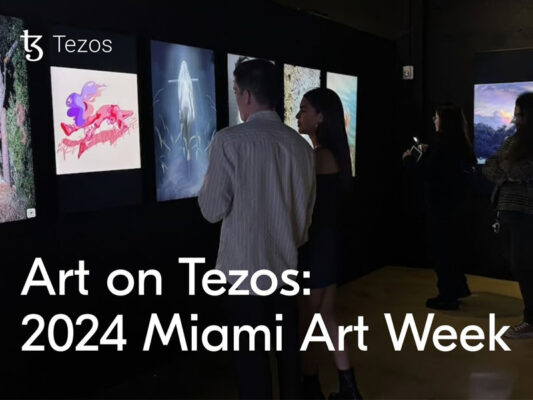 Featured in the Tezos Spotlights on the Miami Art Week