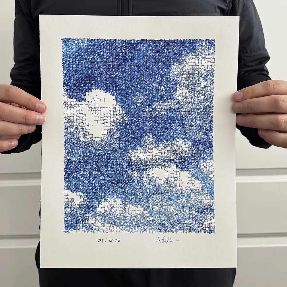 First Cloud Plotter Study Martin Lukas Ostachowski