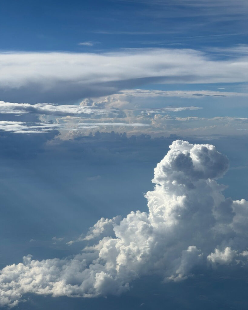 Texas-bound Aerial Clouds
