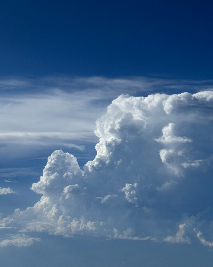 Texas-bound Aerial Clouds