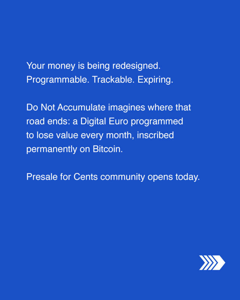 Introducing Do Not Accumulate - Digital EUR