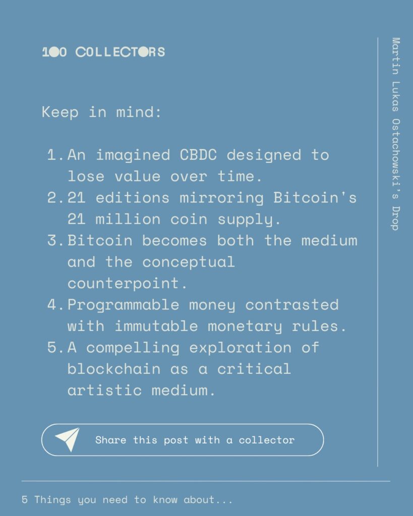 Digital EUR - Do Not Accumulate featured by 100 Collectors