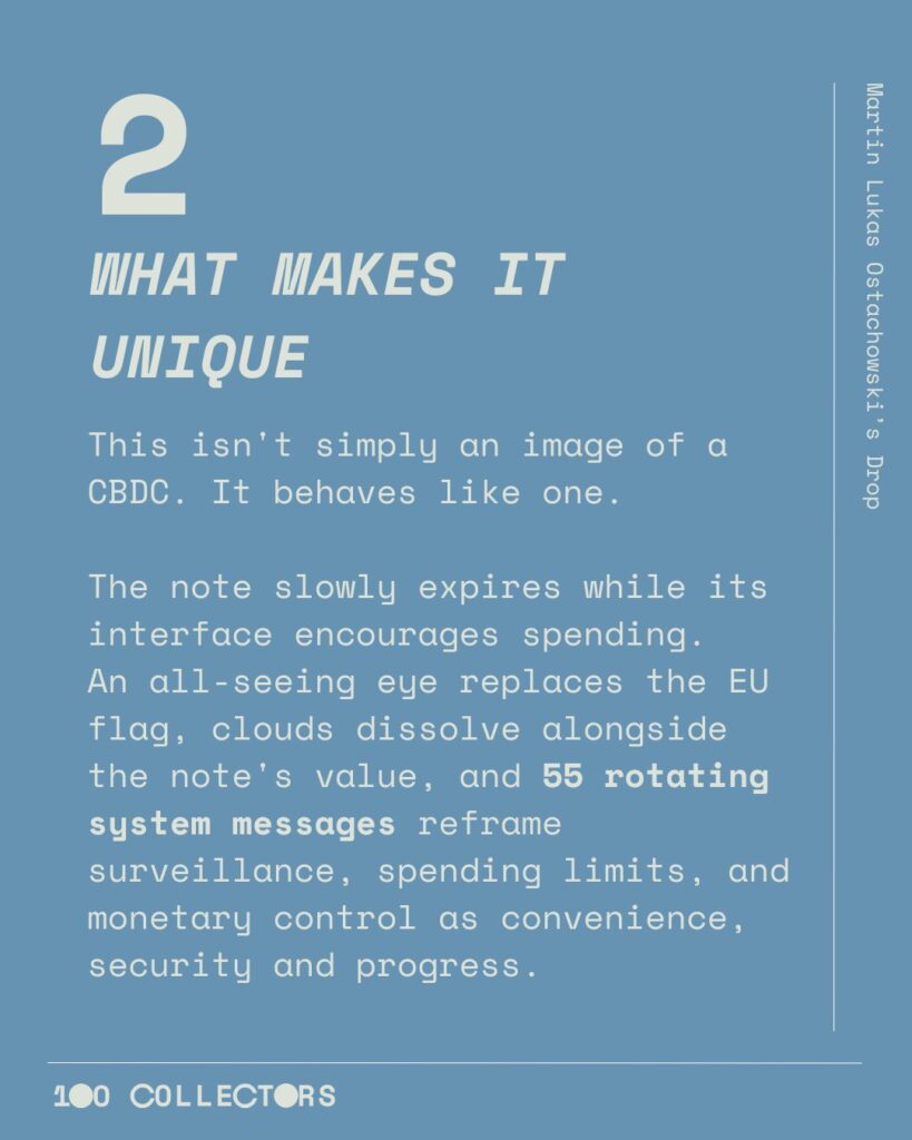 Digital EUR - Do Not Accumulate featured by 100 Collectors