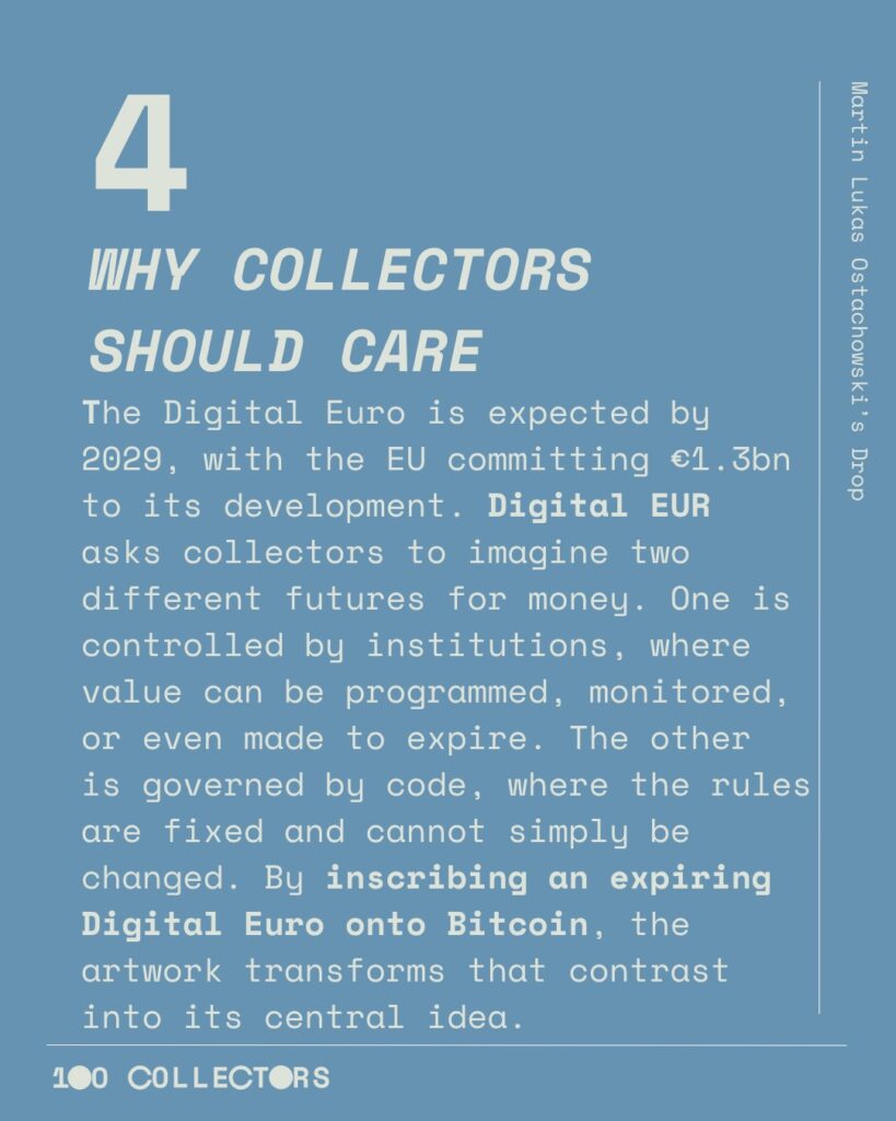 Digital EUR - Do Not Accumulate featured by 100 Collectors