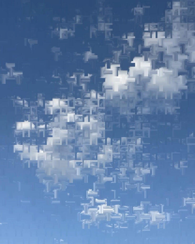 Stretching Pixels of Clouds