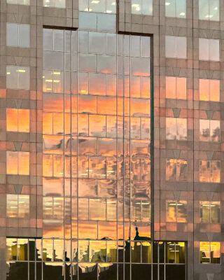 Window Glitched Clouds in Montreal