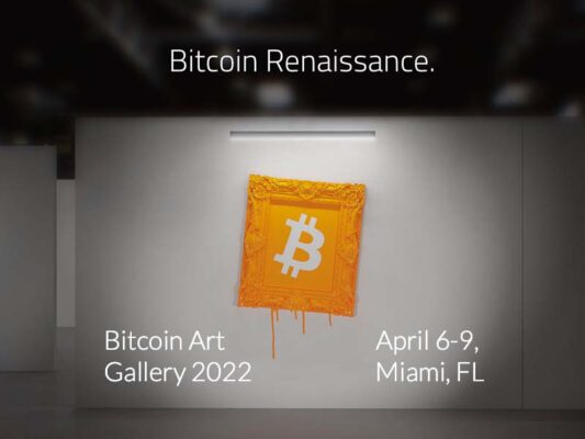 Bitcoin Art Gallery 2022 in Miami Florida