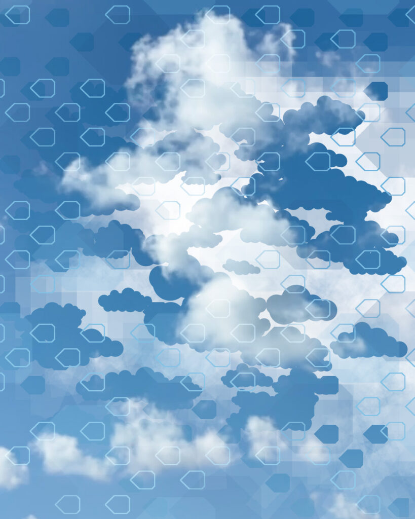 Cloud Pattern Collage by Martin Lukas Ostachowski - Cloud Pattern Collage Cloud Pattern Collage by Martin Lukas Ostachowski