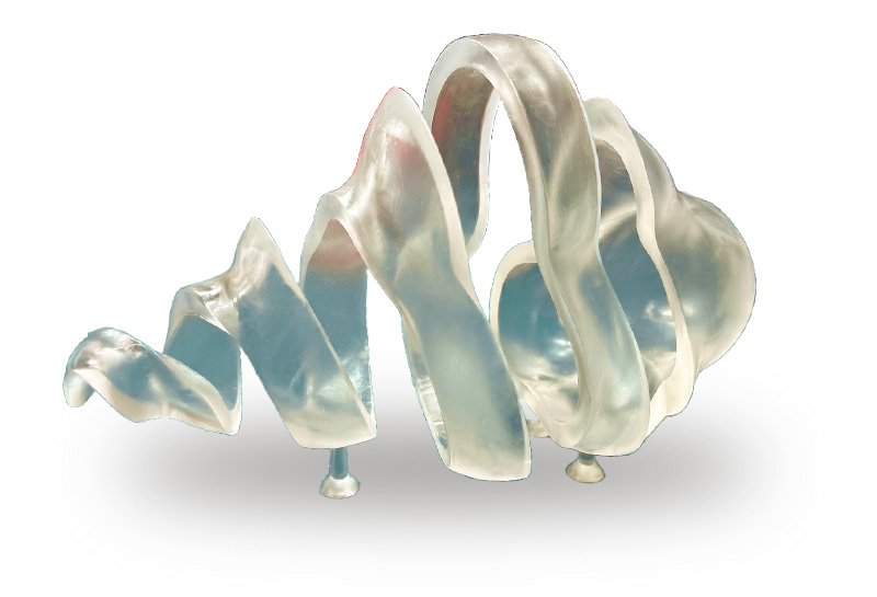Cloud of the Future - Resin Sculpture by Martin Lukas Ostachowski