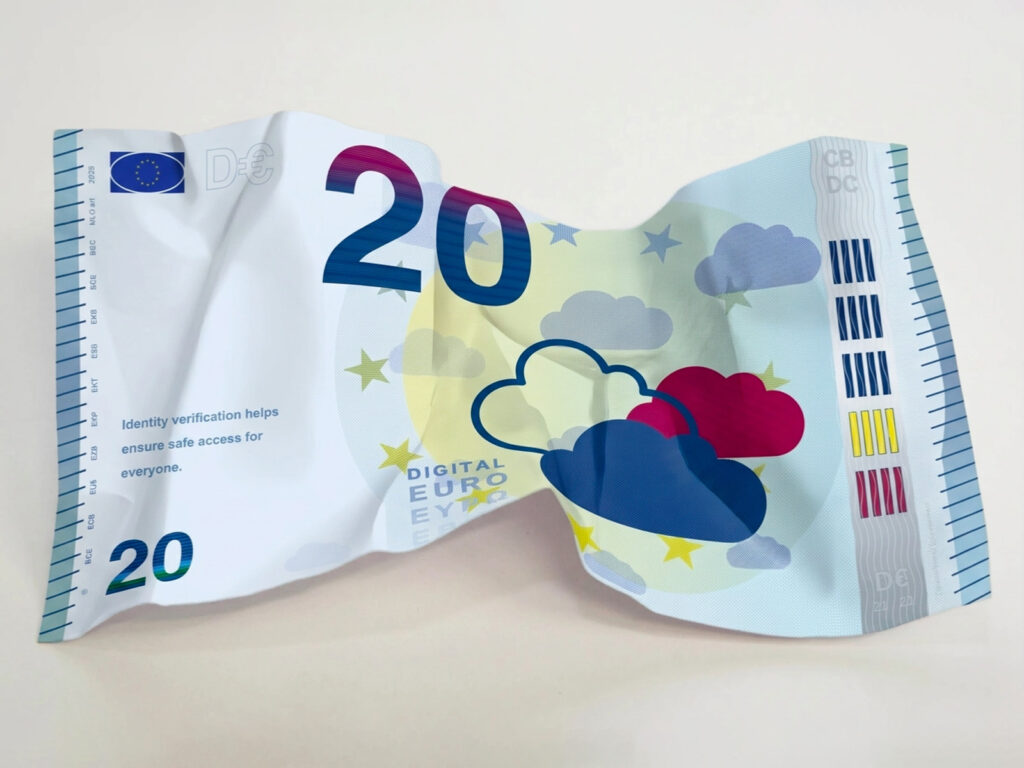 The Last Bill Got Spent - Crumpled Digital EUR - Do Not Accumulate