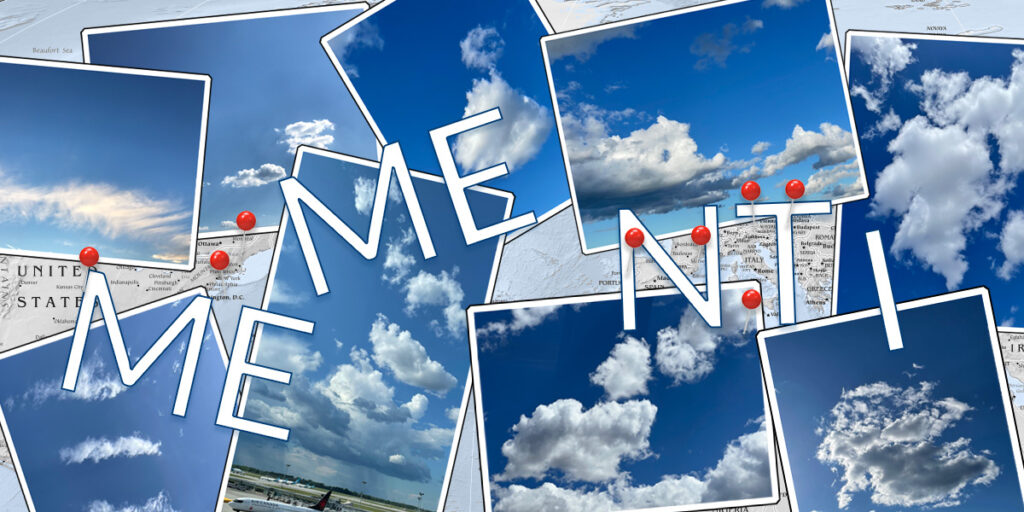 Cloud Photos for the Noctilucent Mementi Series
