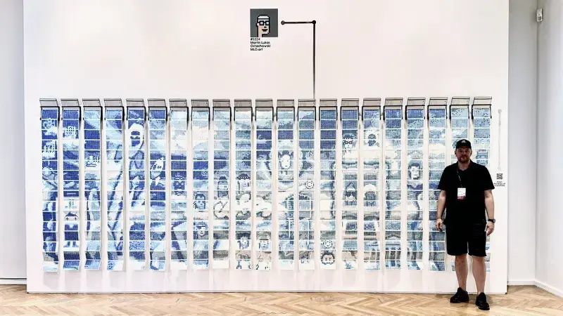 POW-3 Installation at the Art of Punk group exhibition at the Museum Francisco Carolinum