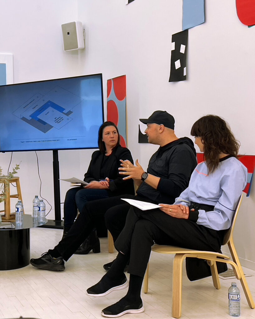Roundtable Collecting Blockchain Art and NFTs at Le Livart Gallery