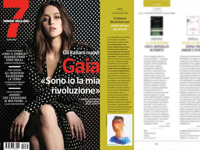 Sette Magazine by Corriere della Sera features CADAF artists