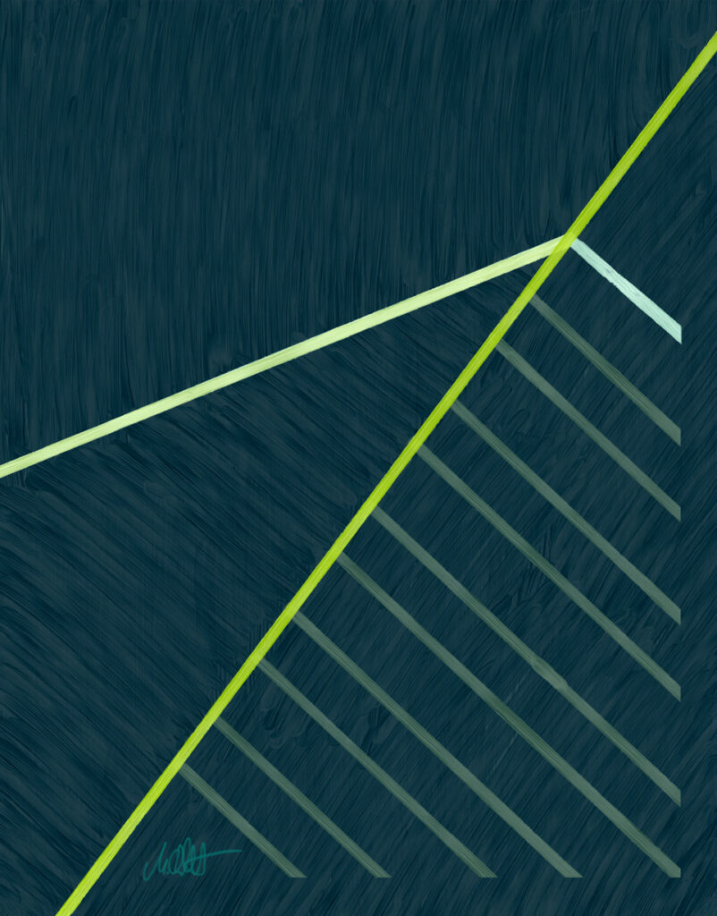 Tamed Lines One (Diptych)
