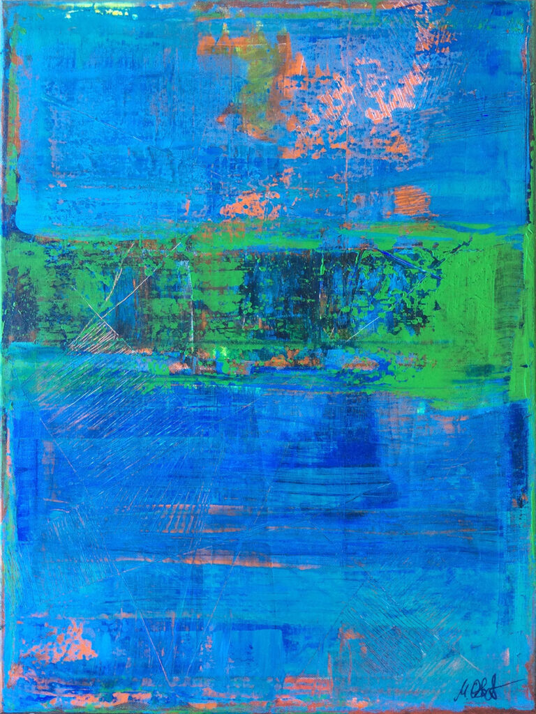 Universal Connections Crossed by Green - Group Exhibition: Ma Ville en Couleurs Universal Connections Crossed by Green