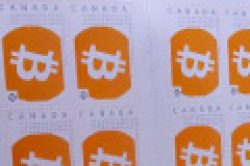 Artist-Pierre-Bourque-Issues-Bitcoin-Stamps