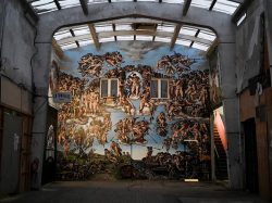 Pascal Boyart completes his monumental Underground Sistine Chapel